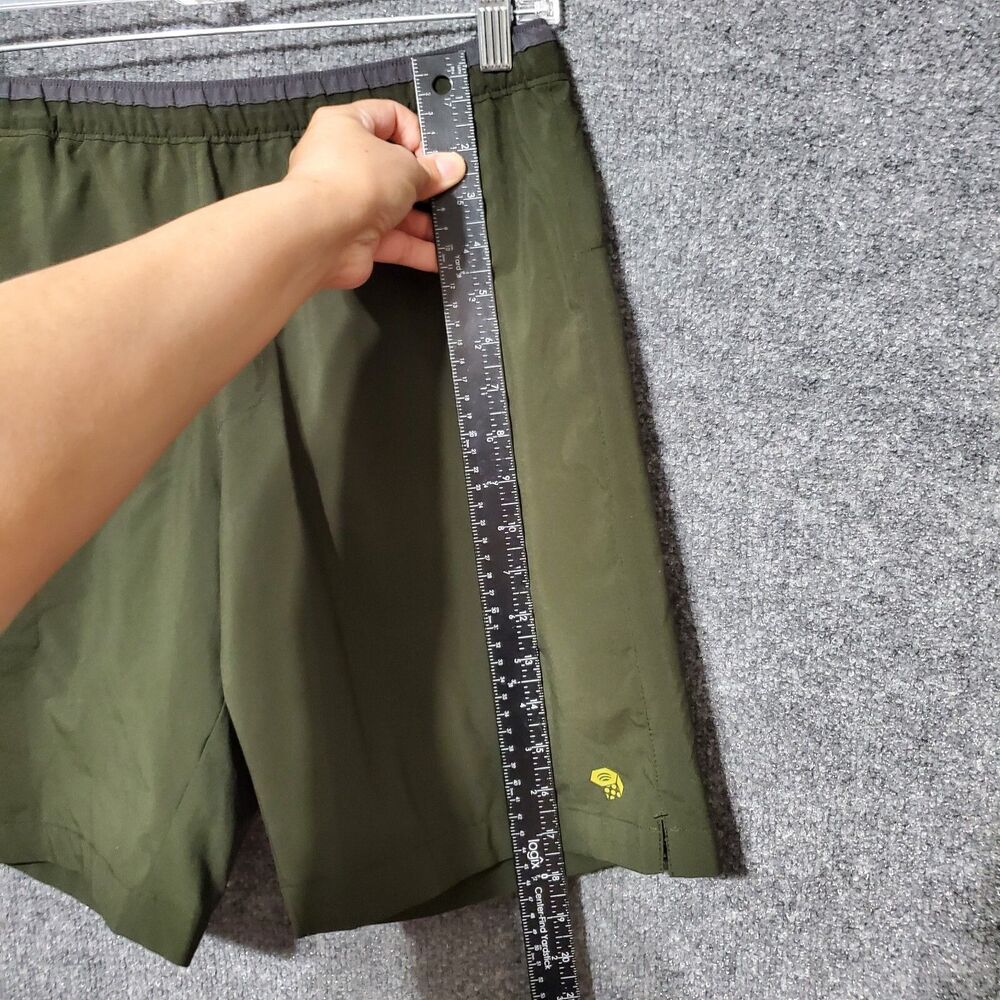 Mountain Hardwear Shorts Mens S Green Lined Lightweight Running Hiking Outdoor - Picture 7 of 11